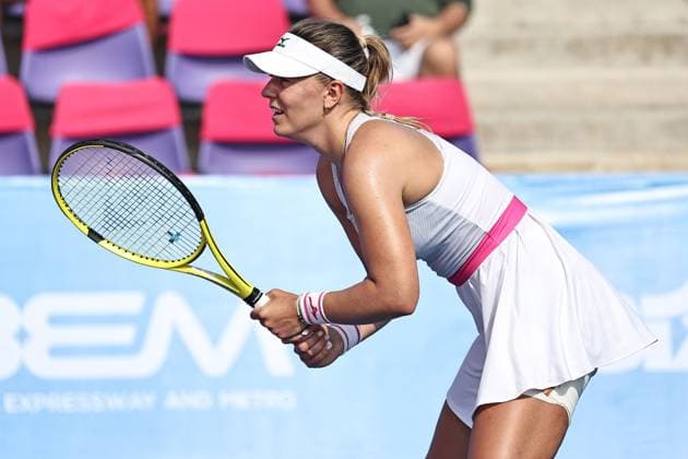 Dalma Galfi, HUN, during 2024 Thailand Open in Hua Hin, 31 01 2024; -
