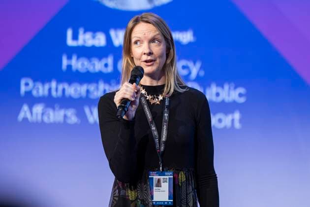 TENNIS - WTA, Tennis Damen Upper Austria Ladies Linz LINZ,AUSTRIA,31.JAN.24 - TENNIS - WTA Tour, Upper Austria Ladies Linz, female conference. Image shows Lisa West.  GEPAxpictures xGintarexKarpaviciute