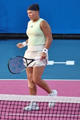Diana Shnaider, RUS, during 2024 Thailand Open in Hua Hin, 31 01 2024; -