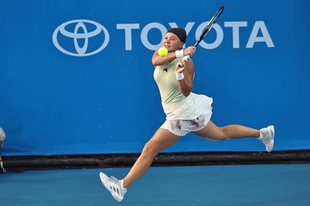 Diana Shnaider, RUS, during 2024 Thailand Open in Hua Hin, 31 01 2024; -
