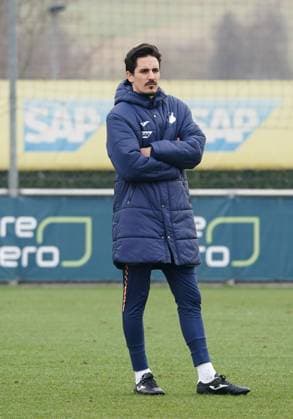 31.01.2024, GER, Fußball, Herren, 1. BL 2023 2024, TSG 1899 Hoffenheim, Training Benjamin Hübner (TSG Hoffenheim) Zuzenhausen Deutschland