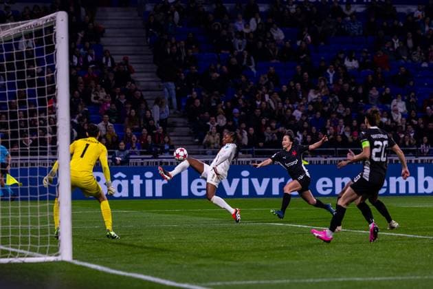 Kadidiatou Diani (11 Olympique Lyonnais) in action during the UEFA Women?s Champions League game between Olympique Lyonnais and Salvia Praha at Groupama Stadium in Lyon, France. (Pauline FIGUET SPP) Copyright: xPaulinexFIGUETx xSPPx spp-en-PaFiSp-PF_OLvSLP163