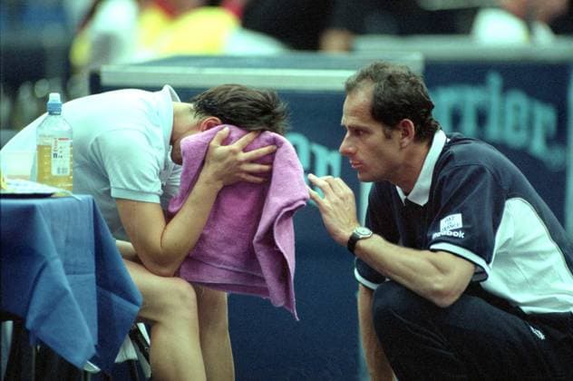 Guy Forge - captain of the French tennis team during the 1999 Fed Cup. 