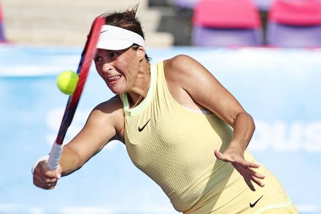 Tatjana Maria, GER, during 2024 Thailand Open in Hua Hin, 01 02 2024; -