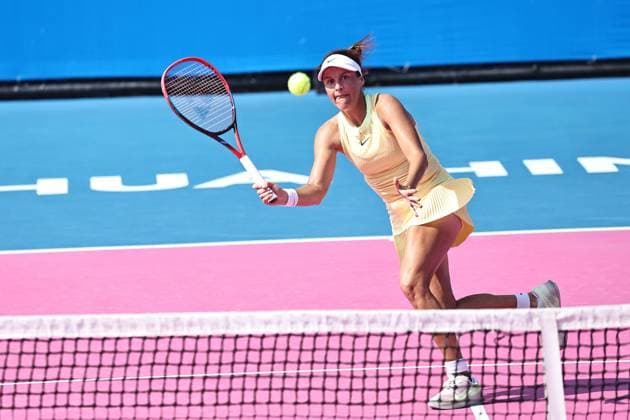 Tatjana Maria, GER, during 2024 Thailand Open in Hua Hin, 01 02 2024; -