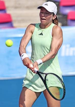 Katie Volynets, USA, during 2024 Thailand Open in Hua Hin, 01 02 2024; -