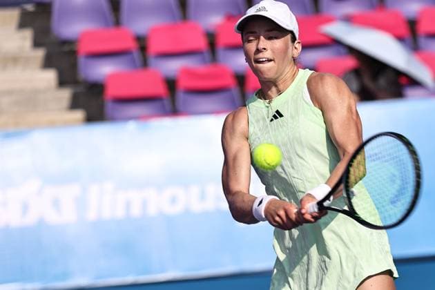 Katie Volynets, USA, during 2024 Thailand Open in Hua Hin, 01 02 2024; -