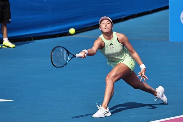 Wang Xinyu, CHN, during quarter-finals at 2024 Thailand Open in Hua Hin, 02 02 2024; -