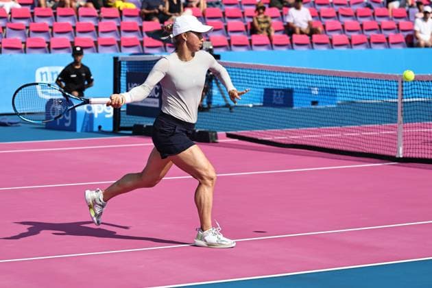 Yulia Putintseva, KAZ, during quarter-finals at 2024 Thailand Open in Hua Hin, 02 02 2024; -