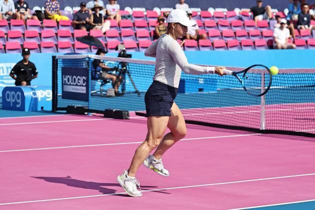 Yulia Putintseva, KAZ, during quarter-finals at 2024 Thailand Open in Hua Hin, 02 02 2024; -