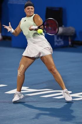 Diana Shnaider, RUS, during semi-finals at 2024 Thailand Open in Hua Hin, 03 02 2024; -
