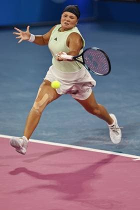 Diana Shnaider, RUS, during semi-finals at 2024 Thailand Open in Hua Hin, 03 02 2024; -