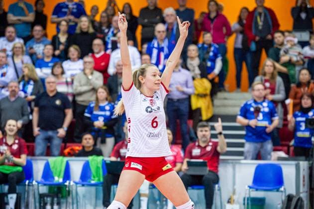 Antonia Stautz (SC Potsdam, 06) Allianz MTV Stuttgart - SC Potsdam, Volleyball Bundesliga, Frauen, VBL, Saison 2023 24, 03.02.2024, Stuttgart (SCHARRena), DEU Allianz MTV Stuttgart - SC Potsdam, Sport, Volleyball Bundesliga, Frauen, VBL, Saison 2023 24, 03.02.2024, Stuttgart (SCHARRena), DEU Stuttgart Copyright: xSandyxDinkelackerx EP_SDR