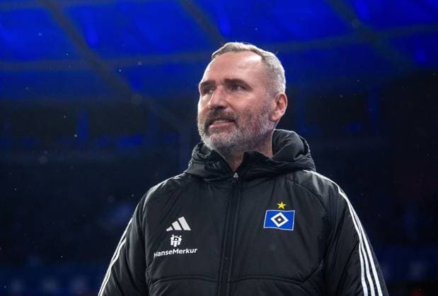 Fussball, Herren, Saison 2023 2024, 2. Bundesliga (20. Spieltag), Hertha BSC - Hamburger SV, Trainer Tim Walter (HSV), 03.02. 2024,