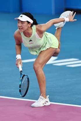 Wang Xinyu, CHN, during semi-finals at 2024 Thailand Open in Hua Hin, 03 02 2024; -