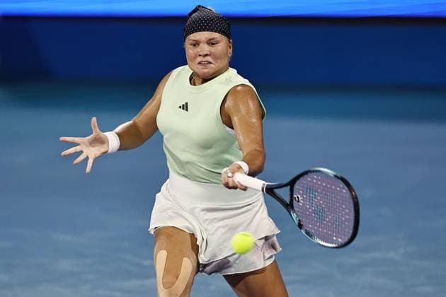 Diana Shnaider, RUS, during semi-finals at 2024 Thailand Open in Hua Hin, 03 02 2024; -