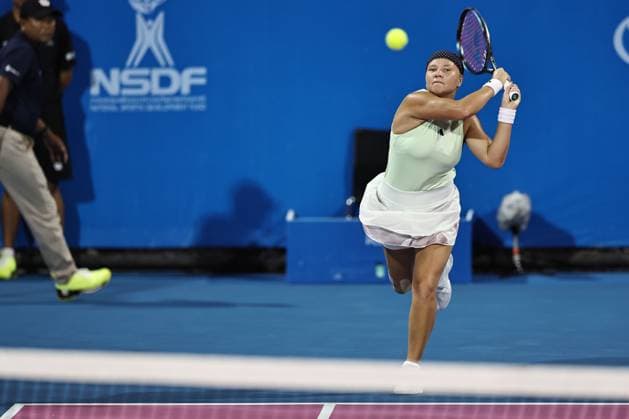 Diana Shnaider, RUS, during final at 2024 Thailand Open in Hua Hin, 04 02 2024; -