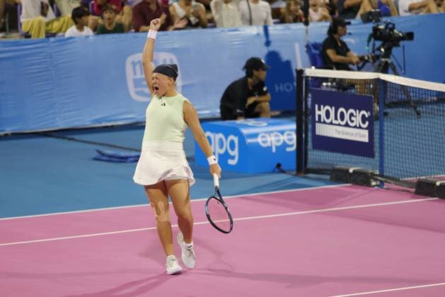 Diana Shnaider, RUS, after final at 2024 Thailand Open in Hua Hin, 04 02 2024; -