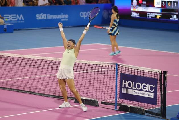 Diana Shnaider, RUS, after final at 2024 Thailand Open in Hua Hin, 04 02 2024; -