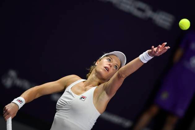 Laura Siegemund V Nuria Parrizas Diaz - Transylvania Open 2024 Round Of 32 Laura Siegemund of Germany in action during her match against Nuria Parrizas Diaz of Spain At The Transylvania Open Qualifying Day 1: Women s WTA, Tennis Damen 250 Tournament In Cluj-Napoca, Romania, On February 5, 2024. Cluj-Napoca Romania  Copyright: xAlexxNicodimx originalFilename:nicodim-notitle240205_np96y.jpg