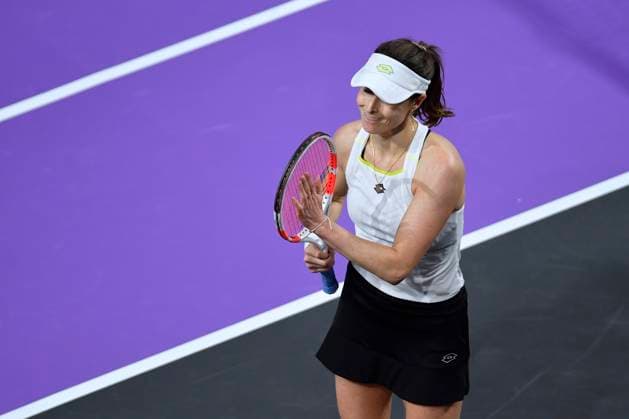 Alize Cornet Vs Yanina Wickmayer - Transylvania Open 2024 Round Of 32 Alize Cornet of France in action during her game against Yanina Wickmayer of Belgium At The Transylvania Open 2024 Round Of 32 Women s WTA, Tennis Damen 250 Tournament In Cluj-Napoca, Romania, On February 6, 2024. Cluj-Napoca Romania  Copyright: xAlexxNicodimx originalFilename:nicodim-notitle240206_npNNE.jpg