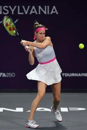 Harriet Dart V Anna Bondar - Transylvania Open 2024 Round Of 32 Anna Bondar of Hungary in action during her game against Harriet Dart of Great Britain At The Transylvania Open 2024 Round Of 32 Women s WTA, Tennis Damen 250 Tournament In Cluj-Napoca, Romania, On February 6, 2024. Cluj-Napoca Romania  Copyright: xAlexxNicodimx originalFilename:nicodim-notitle240206_npq4v.jpg
