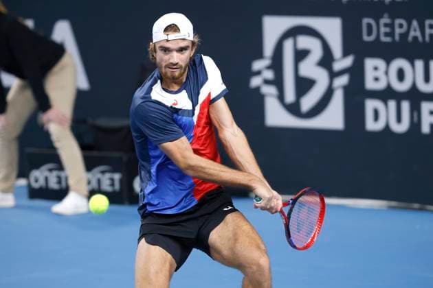 TENNIS OPEN 13 PHOTOPQR LA PROVENCE PENNANT Franck ; Marseille ; 06 02 2024 ; Tennis : OPEN 13 Provence 2024 au Palais des sports de Marseille Match Tomas MACHAC (CZE) (photo) vs Andy MURRAY (GBR) ATP, Tennis Herren Open 13 in Marseille, on February 06, 2024 Marseille Marseille France  Copyright: xPHOTOPQR LAxPROVENCE MAXPPPxPENNANTxFranckx 20240206PVL0583 20240206PVL0583