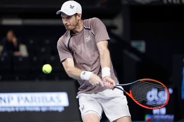 TENNIS OPEN 13 PHOTOPQR LA PROVENCE PENNANT Franck ; Marseille ; 06 02 2024 ; Tennis : OPEN 13 Provence 2024 au Palais des sports de Marseille Match Tomas MACHAC (CZE) vs Andy MURRAY (GBR) (photo) ATP, Tennis Herren Open 13 in Marseille, on February 06, 2024 Marseille Marseille France  Copyright: xPHOTOPQR LAxPROVENCE MAXPPPxPENNANTxFranckx 20240206PVL0597 20240206PVL0597