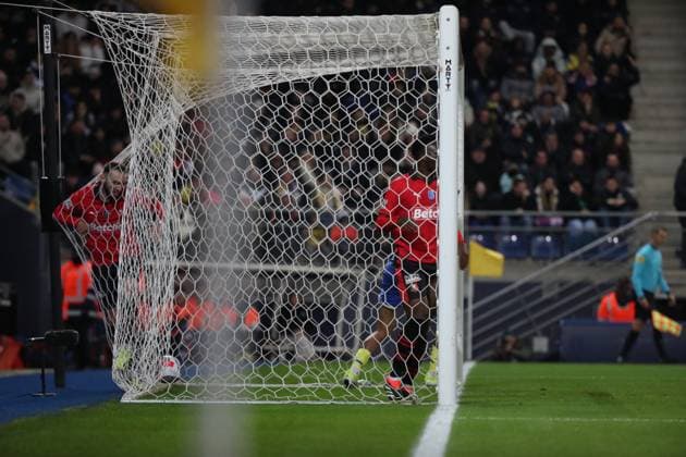 Joie des joueurs de l equipe Rennes apres le but de KALIMUENDO ARNAUD 9 FOOTBALL : Fc Sochaux vs Rennes - Coupe De France - 06 02 2024 ElyxandroCegarra Panoramic 
