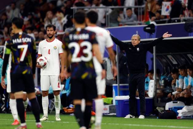 Jurgen Klinsmann head coach (KOR), February 6, 2024 - Football Soccer : AFC Asian Cup Qatar 2023 Semi Final match between Jordan 2-0 South Korea at Ahmad Bin Ali Stadium, Al Rayyan, Qatar. Noxthirdxpartyxsales  (243089709)