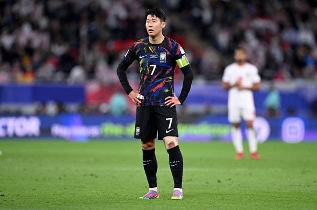 FUSSBALL AFC Asian Cup Halbfinale in Doha Jordanien - Suedkorea 06.02.2024 Son Heung-Min (Suedkorea)