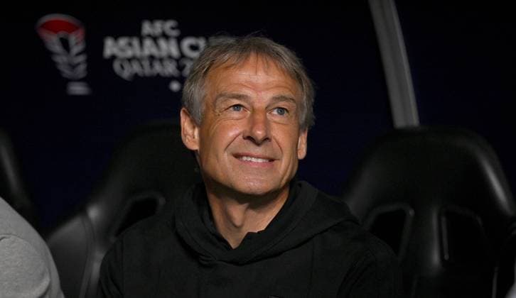 FUSSBALL AFC Asian Cup Halbfinale in Doha Jordanien - Suedkorea 06.02.2024 Trainer Suedkorea Juergen Klinsmann (Deutschland)
