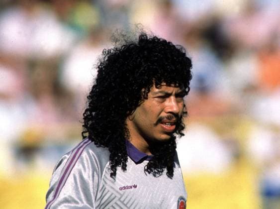 Onderwerp Subject: Colombia Reklame: Club Team Country: Colombia Seizoen Season: 1990 1991 FOTO PHOTO: Colombia s goalkeeper HYGIETTA Trefwoorden Keywords: doelman Higuita L 07 %15,0 $10 ± Content not available for redistribution in The Netherlands directly or indirectly through any third parties. Copyright: xBSRxAgencyx 901020918 EDITORIAL USE ONLY