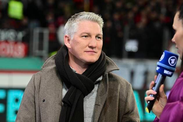 Bastian Schweinsteiger, Bayer 04 Leverkusen vs. VfB Stuttgart, DFB-Pokal, Viertelfinale , 06.02.2024 DFB regulations prohibit any use of photographs as image sequences and or quasi-video Leverkusen Nordrhein-Westfalen Deutschland