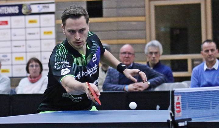Sport Themen der Woche KW06 Sport Bilder des Tages 09.02.2024, xmohx, Tischtennis 1.Bundesliga BTTL, 1.FC Saarbrücken - TSV Bad Königshofen Tischtennis emspor, v.l. Filip Zeljko (Königshofen) (DFL DFB REGULATIONS PROHIBIT ANY USE OF PHOTOGRAPHS as IMAGE SEQUENCES and or QUASI-VIDEO) Saarbrücken *** 09 02 2024, xmohx, Tischtennis 1 Bundesliga BTTL, 1 FC Saarbrücken TSV Bad Königshofen Tischtennis emspor, v l Filip Zeljko Königshofen DFL DFB REGULATIONS PROHIBIT ANY USE OF PHOTOGRAPHS as IMAGE SEQUENCES and or QUASI VIDEO Saarbrücken