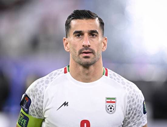 FUSSBALL AFC Asian Cup Halbfinale in Doha Iran - Katar 07.02.2024 Ehsan Hajsafi (Iran) *** FOOTBALL AFC Asian Cup semi-final in Doha Iran Qatar 07 02 2024 Ehsan Hajsafi Iran