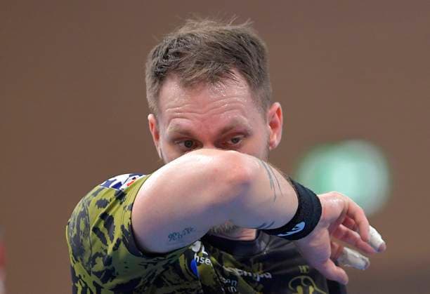 9.2.2024, Dresdens Julius Dierberg, Handball, 2. Bundesliga, HC Elbflorenz Dresden - ASV Hamm-Westfalen, (c) Dresden Deutschland