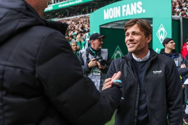 10.02.2024, Fussball, 1. Bundesliga, 21. Spieltag, Saison 2023 2024, SV Werder Bremen - 1. FC Heidenheim, Clemens Fritz (Werder Bremen) Bremen Weserstadion Bremen Deutschland xRHR-FOTO TRx Copyright: RHR-FOTOx RHR-FOTO TR