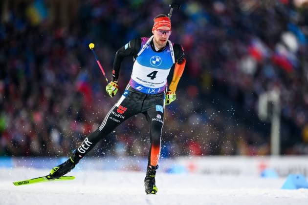 240210 Johannes Kuehn of Germany competes in men s 10 km sprint during the IBU Biathlon World Championships on February 10, 2024 in Nove Mesto na Morave. Photo: Petter Arvidson BILDBYRAN kod PA PA0755 bbeng skidskytte biathlon skiskyting skidskytte-vm vm ibu world championships biathlon world championships sprint *** 240210 Johannes Kuehn of Germany competes in mens 10 km sprint during the IBU Biathlon World Championships on February 10, 2024 in Nove Mesto na Morave Photo Petter Arvidson BILDBYRAN kod PA PA0755 bbeng biathlon biathlon biathlon biathlon world championships ibu world championships biathlon world championships sprint  Copyright: PETTERxARVIDSON BB240210PA067