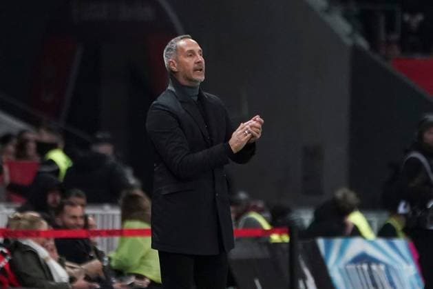 Adolf Adi Hütter (entraineur de l AS Monaco) FOOTBALL : OGC Nice vs AS Monaco - Ligue 1 Uber Eats - Nice - 11 02 2024 NorbertScanella Panoramic 