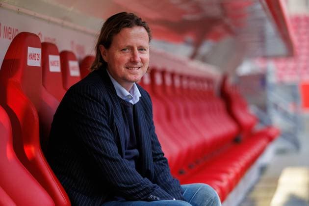 Vorstellung von BO HENRIKSEN als neuer Cheftrainer des 1. FSV Mainz 05, Mainz, 13.02.2024 Bo Henriksen (1. FSV Mainz 05, Cheftrainer) auf der Trainerbank; Pressekonferenz, Vorstellung von BO HENRIKSEN als neuer Cheftrainer des 1. FSV Mainz 05, MEWA Arena Mainz, 13.02.2024 Copyright: xBEAUTIFULxSPORTS Hahnex