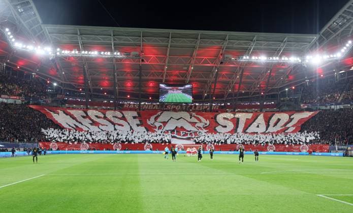 RB Leipzig - Real Madrid Champions League Leipzig, 13.02.2024, Red Bull Arena, Champions League, Achtelfinale , RB Leipzig vs. Real Madrid , Im Bild: Fans von RB Leipzig ,