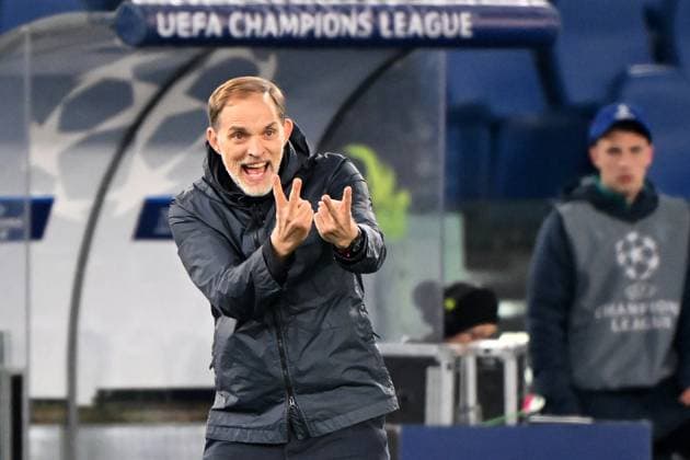 Rom, Stadio Olimpico, 14.02.24, GER, Herren, UEFA Champions League, Saison 2023-2024, Lazio Rom - FC Bayern Muenchen Bild: Trainer Thomas TUCHEL (Muenchen) Only for editorial use! UEFA regulations prohibit any use of photographs as image sequences and or quasi-video. Italien