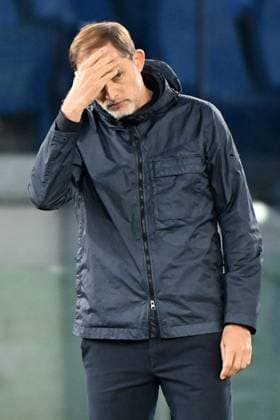 Rom, Stadio Olimpico, 14.02.24, GER, Herren, UEFA Champions League, Saison 2023-2024, Lazio Rom - FC Bayern Muenchen Bild: Trainer Thomas TUCHEL (Muenchen) Only for editorial use! UEFA regulations prohibit any use of photographs as image sequences and or quasi-video. Italien