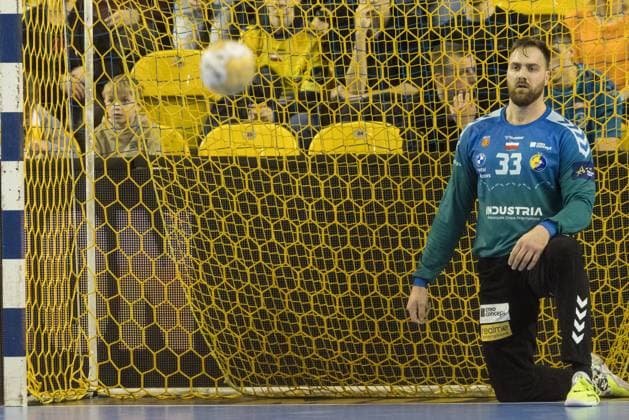 Industria Kielce v THW Kiel - EHF Champions League Andreas Wolff is playing during the EHF Champions League match between Industria Kielce and THW Kiel in Poland, on February 14, 2024. Kielce Poland  Copyright: xFotoxOlimpikx originalFilename:jastrzebowski-industri240214_npWCN.jpg