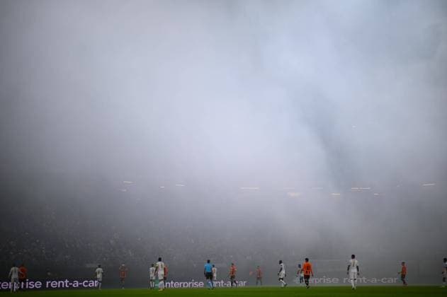 HAMBURG, GERMANY - 15 FEBRUARY, 2024: The match of UEFA Europa League play-off round FC Shakhtar Donetsk v Olympique de Marseille at Volksparkstadion  Copyright: xVitaliixKliuievx