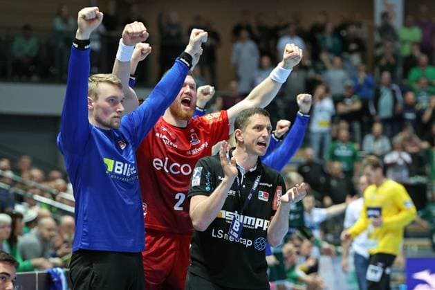 15.02.2024, xovx, Handball Liqui-Moly Handball Bundesliga, HSG Wetzlar - HBW Balingen-Weilstetten Trainer Jens Bürkle (HBW Balingen-Weilstetten) Wetzlar Buderus-Arena Hessen Deutschland (DE)
