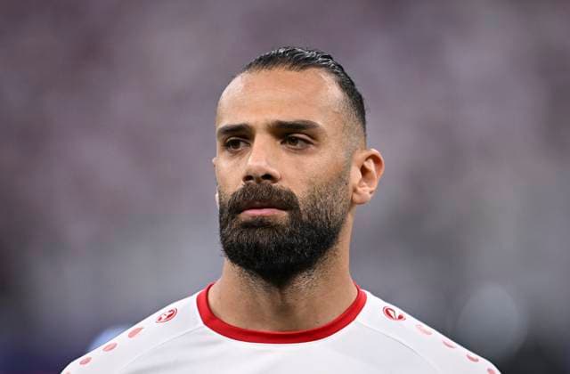 FUSSBALL AFC Asian Cup in Doha FINALE Jordanien - Katar 10.02.2024 Yazan Al Arab (Jordanien) *** FOOTBALL AFC Asian Cup in Doha FINAL Jordan Qatar 10 02 2024 Yazan Al Arab Jordan