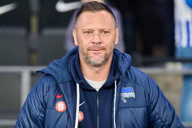 Pal Dardai (Hertha BSC, Trainer), GER, Hertha BSC vs. 1. FC Magdeburg, Fussball Herren, 2. Bundesliga, Saison 2023 2024, 22. Spieltag, 16.02.2024. (DFL REGULATIONS PROHIBIT ANY USE OF PHOTOGRAPHS AS IMAGE SEQUENCES AND OR QUASI - VIDEO). GER, Hertha BSC vs. 1. FC Magdeburg, Fussball Herren, 2. Bundesliga, Saison 2023 2024, 22. Spieltag, 16.02.2024. Berlin
