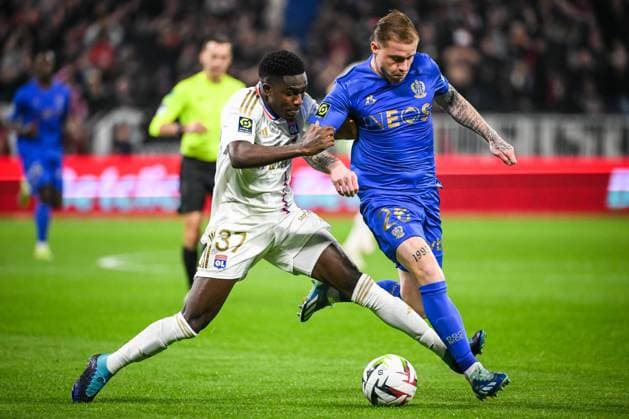 February 16, 2024, Decines-Charpieu, France, France: during the Ligue 1 match between Olympique Lyonnais (OL) and OGC Nice at Groupama Stadium on February 16, 2024 in Decines-Charpieu near Lyon, France. Decines-Charpieu France - ZUMAm308 20240216_zsp_m308_001 Copyright: xMatthieuxMirvillex